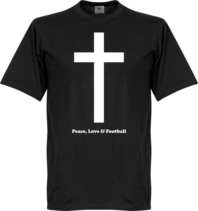 Peace, Love, Football T-shirt - M