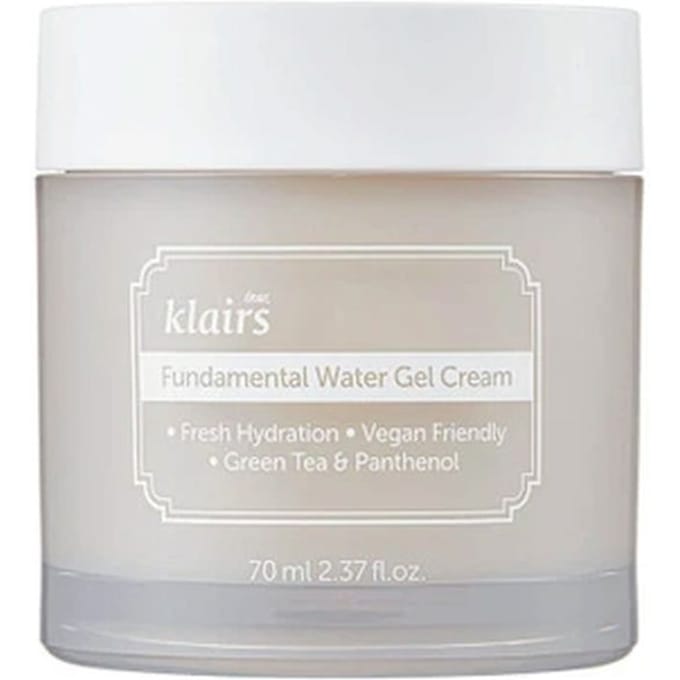 Cher, Klairs, Crème Gel Hydratante Fondamentale, 2,46 oz (70 g) beige