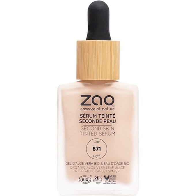 Zao Primer Second Skin Tinted Serum Dames 30 ml