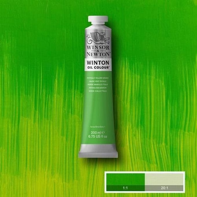 Winton Olieverf 200 ml - 403 Phthalo Geelgroen