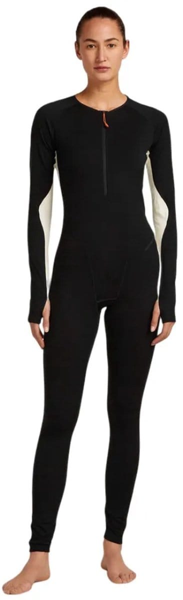 Icebreaker Merino 200 Oasis+ Basislaagpak Zwart L Vrouw