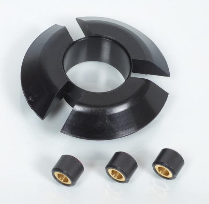3-rollen variator geleider kooi 15x12 voor bromfiets bromfiets mbk av7 av10