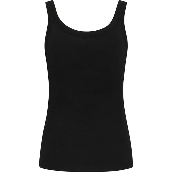 Damestanktop KAFFE Carna Eyelets