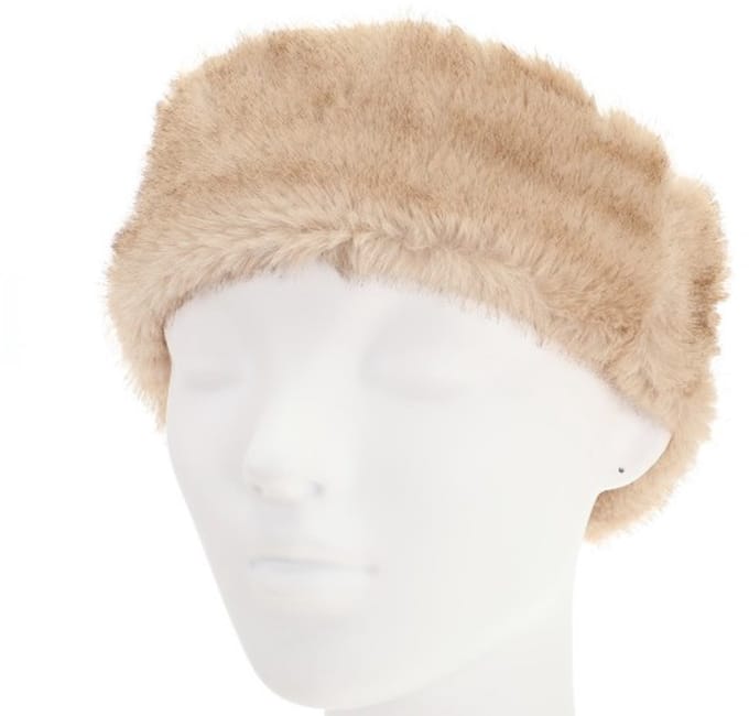 Hoofdband - Bansko - Khaki - Imitatiebont - Warm - Winter