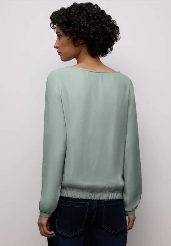 Blouse met elastische zoom