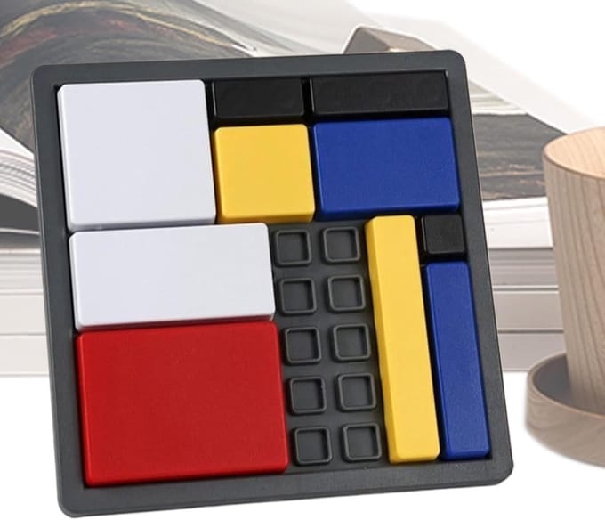 Logica Denksport Spel - Educatieve Puzzel - Cognitieve Training - 88 Uitdagingen - 137 x 135 cm