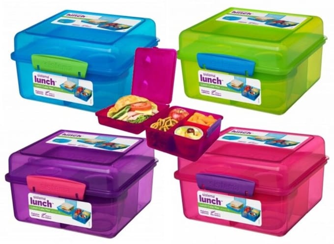 Sistema Lunchbox Cube - Max - Met yoghurtpotje