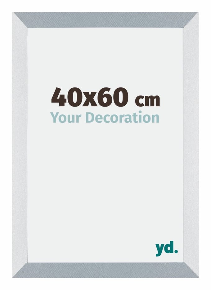 Your Decoration - Fotolijst 40x60 cm - MDF - Aluminium Geborsteld - Mura