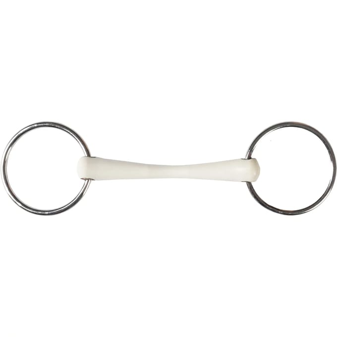 Flexibele mondstukken met 2 ringen voor paard HORKA