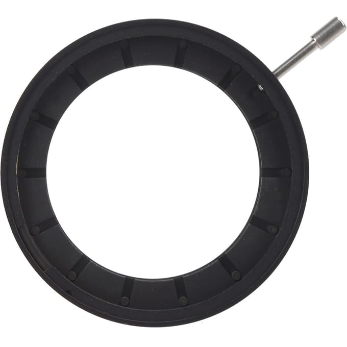 SK34 Verstelbaar Irisdiafragma Module Condensor Optisch Diafragma voor Optisch Instrument black