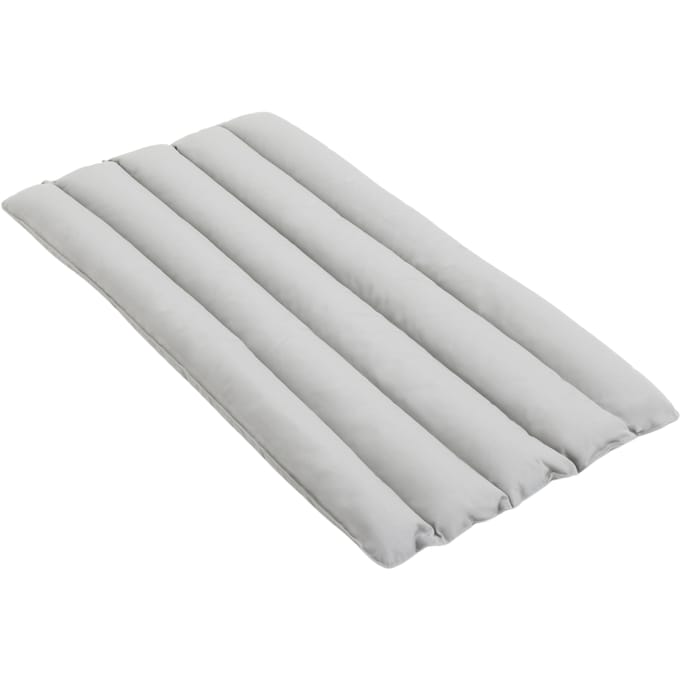 HAY Palissade Soft Gewatteerd kussen voor Lounge Chair Laag - grijs