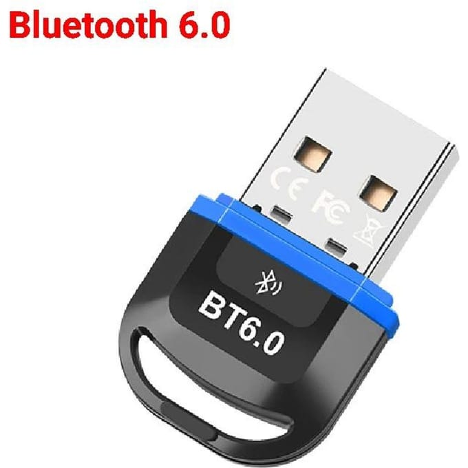 Bluetooth 6.0 Adapter Draadloze Audio Zender Ontvanger USB Dongle voor Auto Koptelefoon Luidspreker Driver Vrij VoorWindows 8.1/10/11