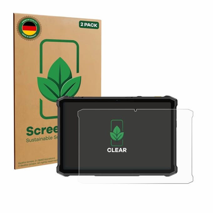 2 Stuks Screenprotector voor Ulefone Armor Pad 5 Pro - Hoogwaardige Beschermfolie transparant