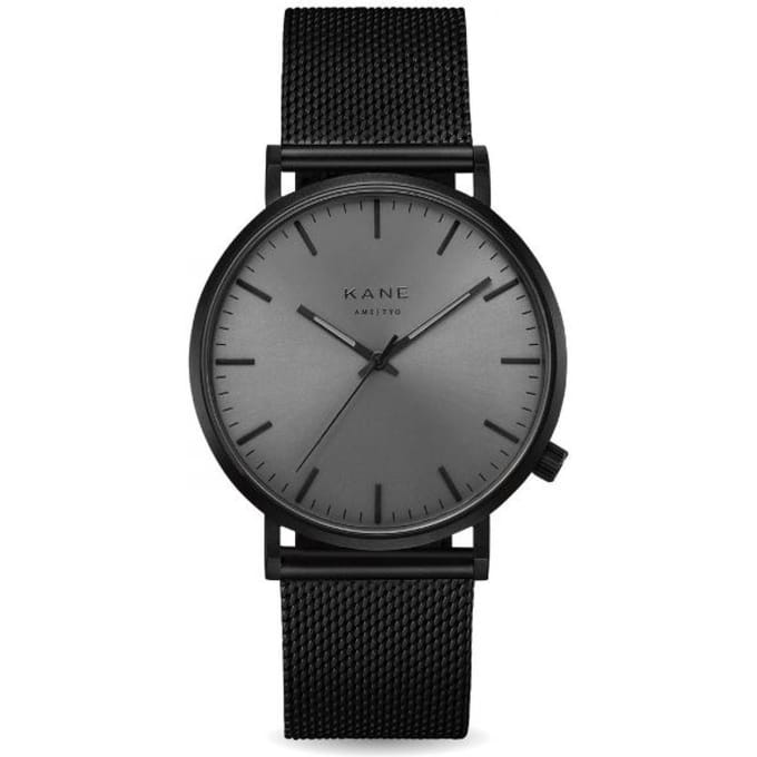 Kane Watches | Black out - Black mesh
