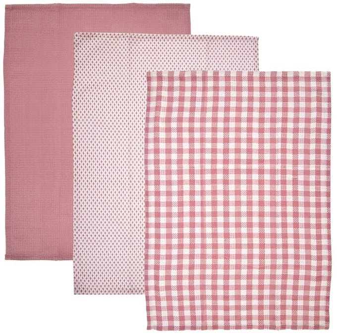 Orion - Keukendoeken - 100% Katoen - Absorberend - Decoratief - Drie Stuks
