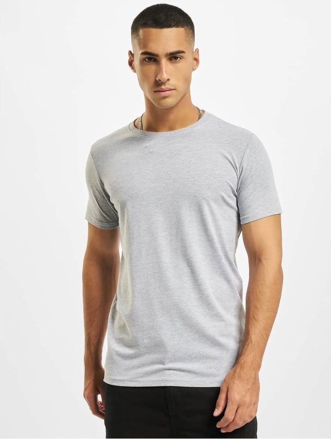 DEF - Weary Set van 3 Heren T-shirt - XXL - Grijs