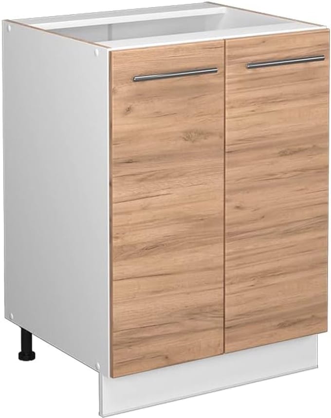 Moderne Keukenkast Onderkast 60 cm met Hoogglans Afwerking