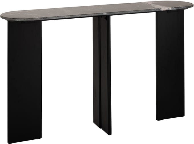 J-Line console Mathilder Marmer - steen - zwart