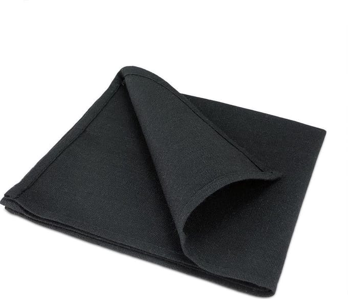 Treb Horecalinnen Servetten 100 Stuks Zwart 40x40cm - Treb X