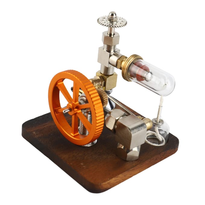 Stirlingmotor Vrije Zuiger Regelbare Snelheid Educatieve Elektriciteitsgenerator voor Mechanisch