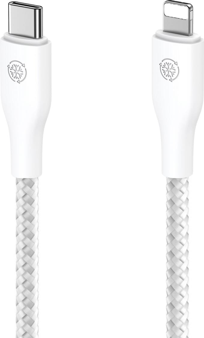 USB C kabel geschikt voor iPhone 14/13/12/11 Pro Max - Lightning USB-C kabel - 27W Fast Charge - Wit Oplaadkabel & Datakabel - Snellaad Snoer - 2 Meter