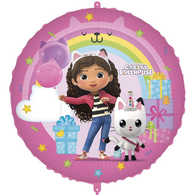 Vegaoo - Gabby's Poppenhuis folieballon 46 cm