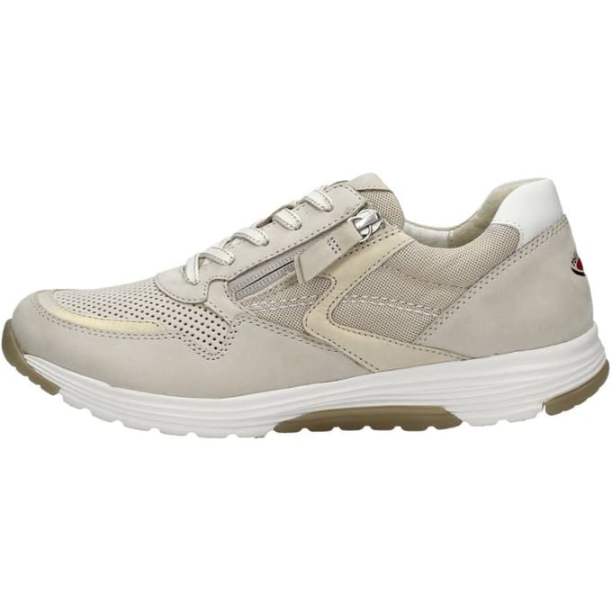 Gabor Rollingsoft Veterschoenen Laag - beige - Maat 3.5