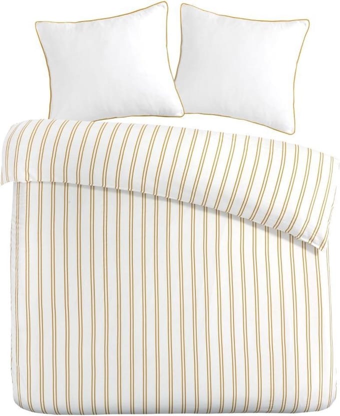 Papillon Hugo Yellow  dekbedovertrek 240x200/220