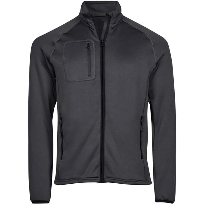 Tee Jays - Stretch Fleece Jacket - Dark Grey (Solid) maat S