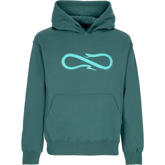 Herenhoodie Logo Hoodie Bosgroen