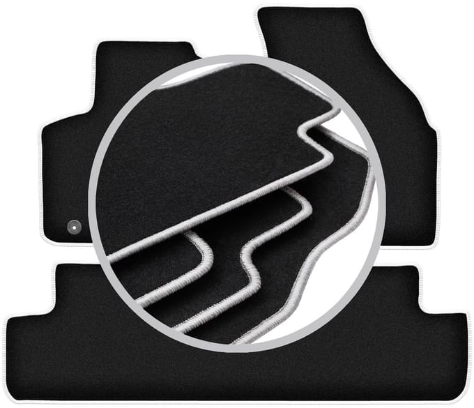 CARLUX-SILVER automatten voor: Daewoo Rezzo minivan (2000-2011)
