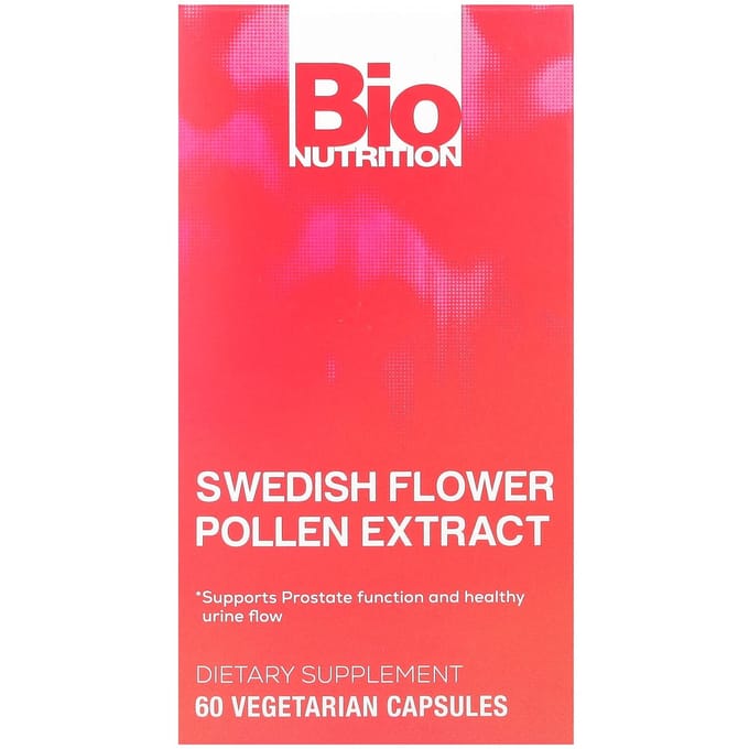 Zweeds Pollen Extract, 500mg, 60 Vegetarische Capsules