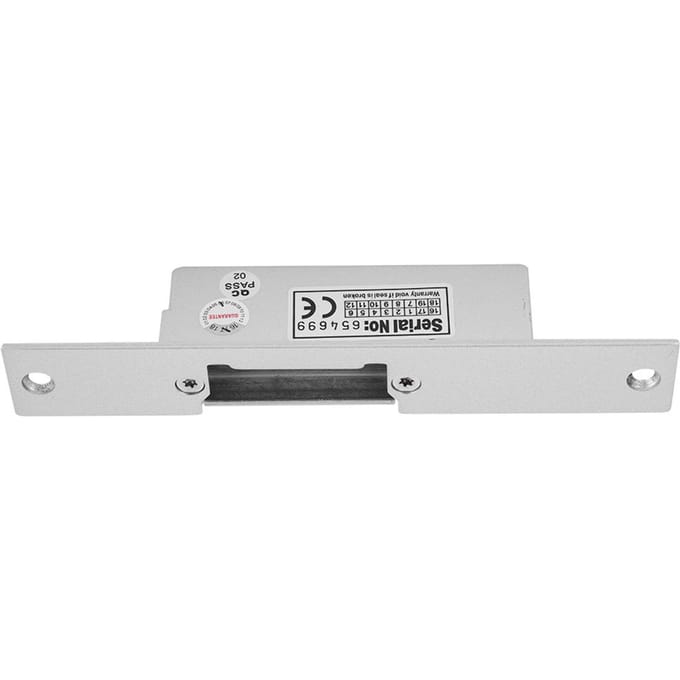 Toegangscontrole Elektrisch Sluitplaat Slot NC NO Kathode voor Hout Metalen Deur (GEEN Elektrische Deuropener) white