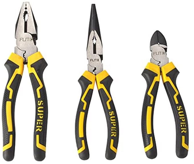 3-delige Heavy-Duty Tangenset voor Elektrisch Werk