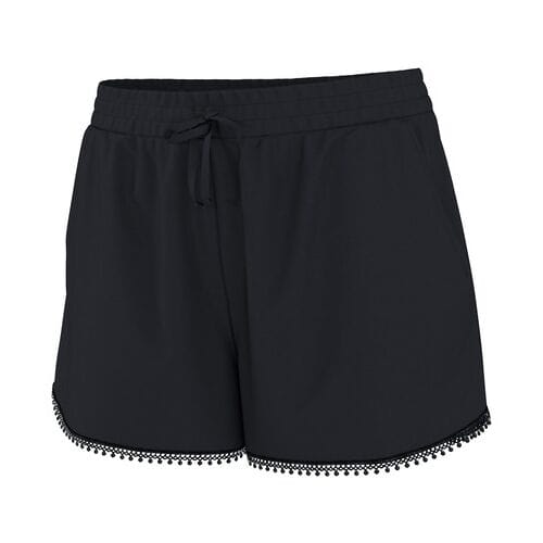 ESMARA Korte dames broek - zachte viscose (Zwart, 40)