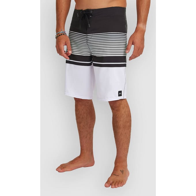 O'Neill Lennox Stripe 21 Boardshorts wit