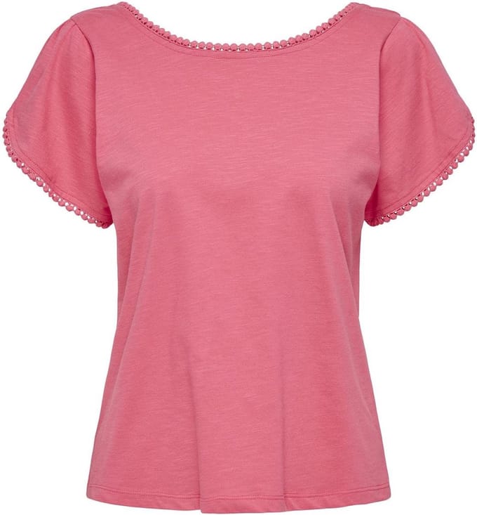 JDY - JDYSALVA LIFE S/S O-NECK TOP JRS - Dames - Blouses