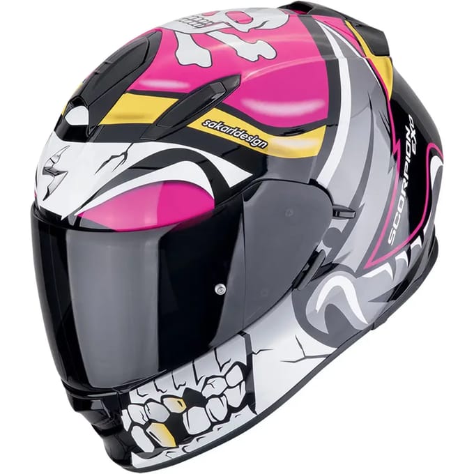 Volle motorhelm Scorpion EXO-491 Pirate