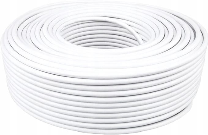 Lamex Serie - Coaxkabel - 6.8mm - 100m - Dubbel Afgeschermd