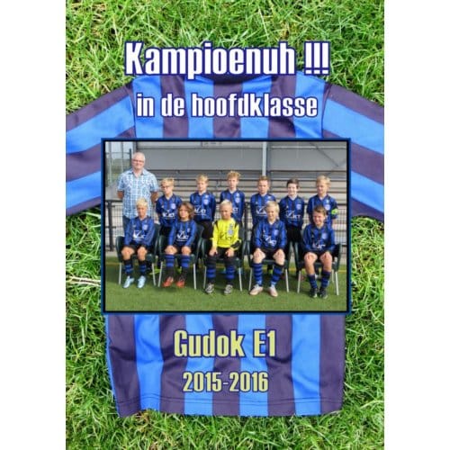 Gudok E1 2015-2016 Kampioenuh !!! In De Hoofdklasse - Kees Lintermans