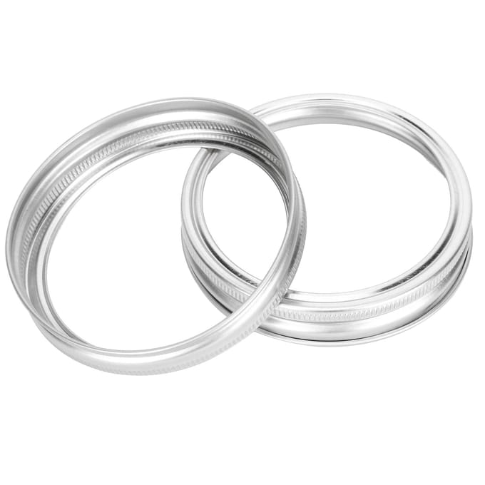 24 stuks Pot Afsluitdeksels Opslag Deksel Split Type Massieve Deksel Ronde Vorm Blik Accessoire Keuken 86MM zilver
