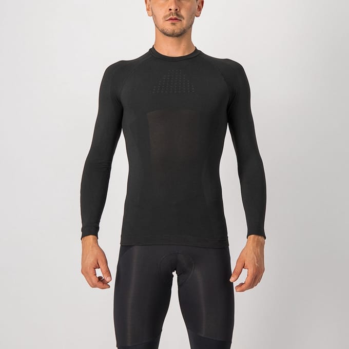 CASTELLI Core Naadloze Basislaag Heren - Black - L-XL