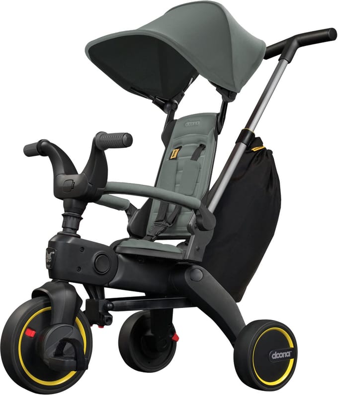 Doona Liki Trike S3 Opvouwbare Driewieler - Slate Green