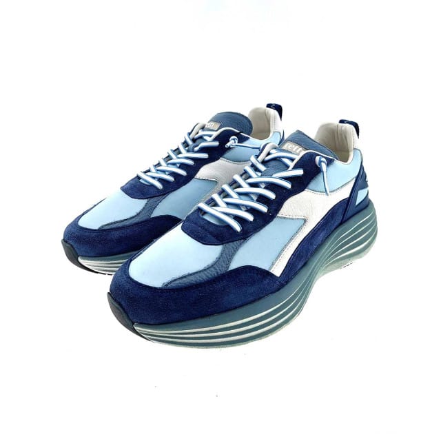 Cetti C1347 sneaker blauw / combi, 41 / 7