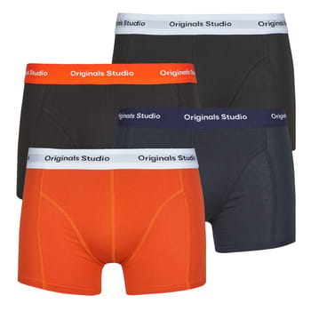 Jack & Jones Heren boxershorts trunks jacvesterbro 5-pack rood/blauw/zwart