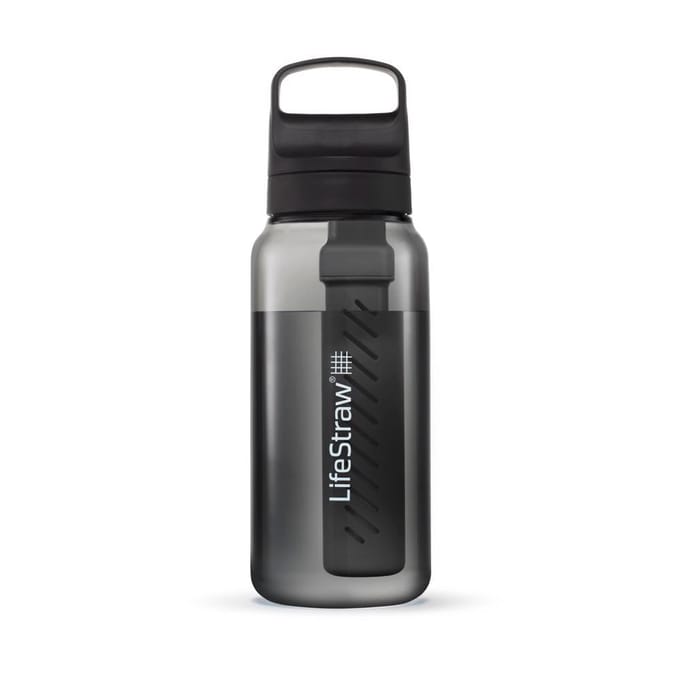 LifeStraw waterfilterfles Go 2.0 Nordic Noir 1 liter - Zwart
