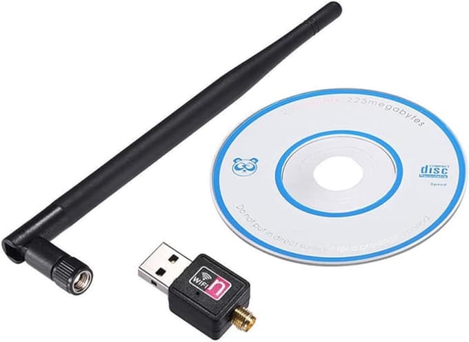 Draadloze Netwerkadapter - Wifi Dongle - Internet Verbinding - 150 Mbit Snelheid - Compact Formaat