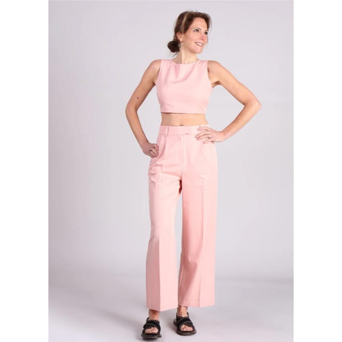FRNCH Adassa pantalon roze