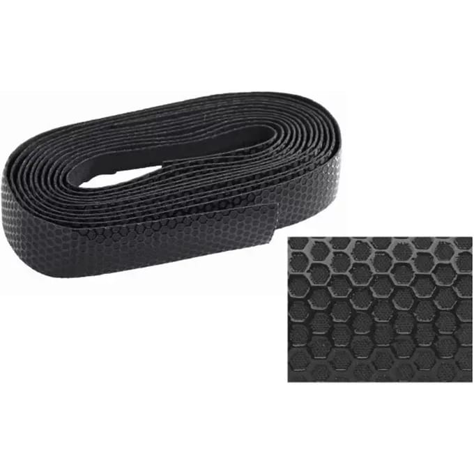 Pnk Honeycomb Silicone Stuurlint Zwart
