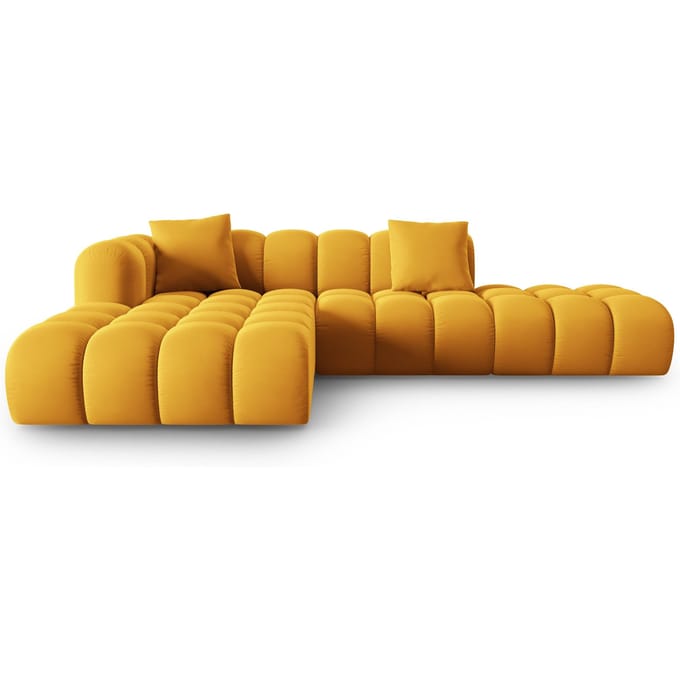 5-zitshoekbank Halley velvet links | Windsor & Co